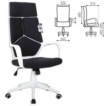 Кресло офисное BRABIX Prime EX-515 (черная ткань) в Чанах - chany.mebel54.com | фото