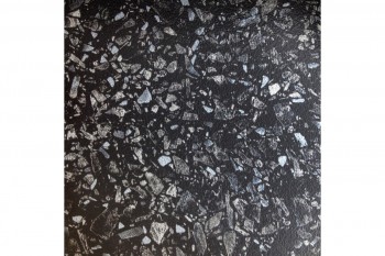 Кромка для столешницы с/к 3000*50мм (№ 21г черное серебро) в Чанах - chany.mebel54.com | фото