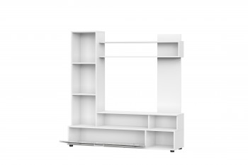 Мебель для гостиной "МГС 9" Белый / Цемент светлый в Чанах - chany.mebel54.com | фото