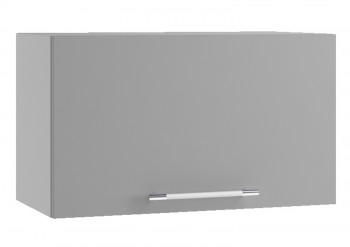 Норд ШВГ 600 Шкаф верхний горизонтальный (Софт смок/корпус Белый) в Чанах - chany.mebel54.com | фото