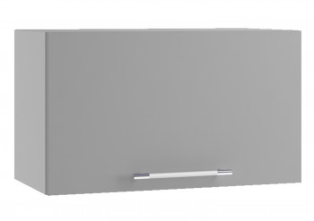 Ройс ПГ 600 Шкаф верхний горизонтальный (Графит софт/корпус Серый) в Чанах - chany.mebel54.com | фото